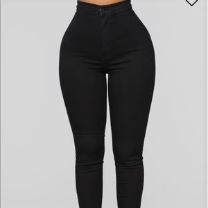 Fashion Nova SUPER high waisted skinnies